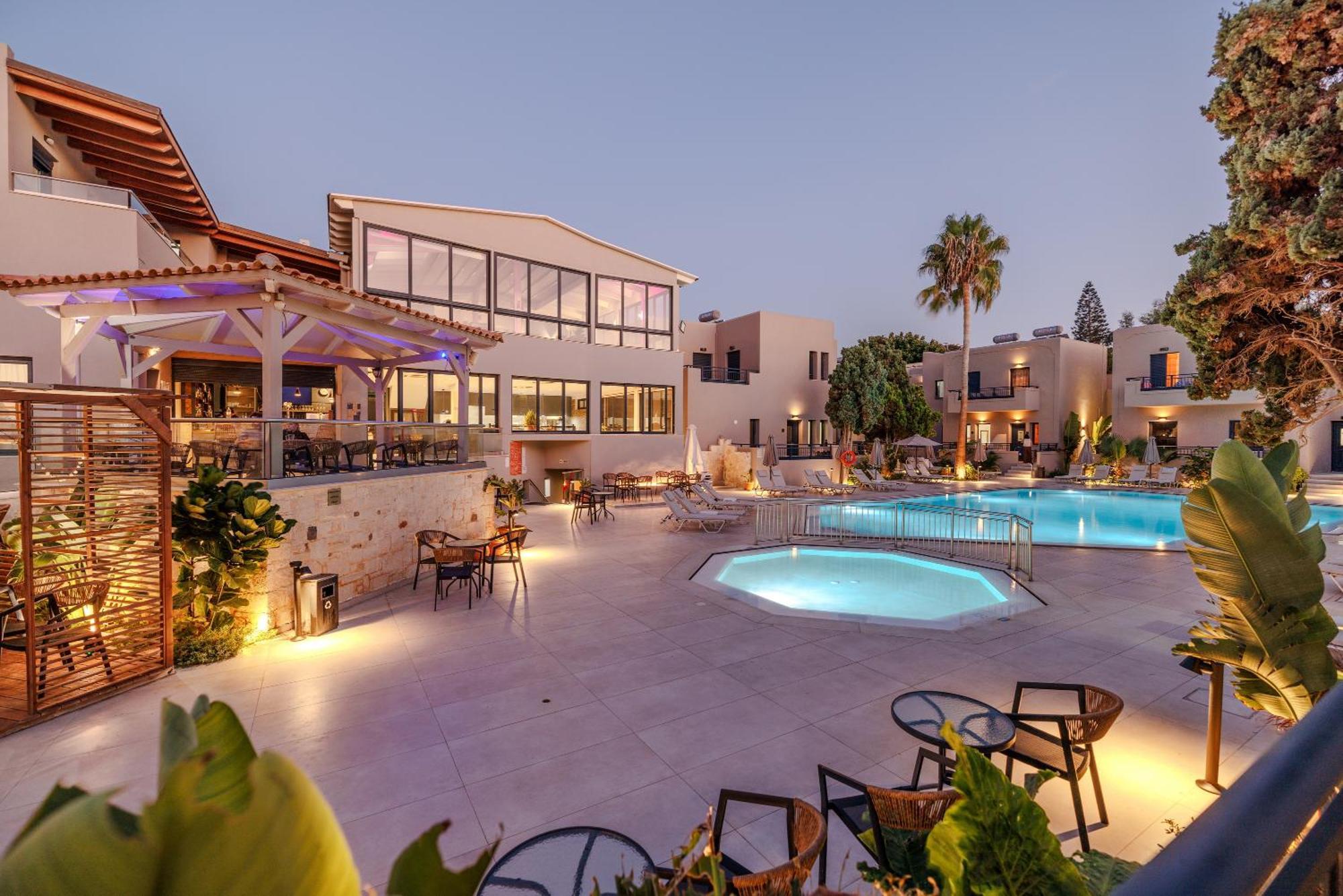 Blue Aegean Hotel & Suites Gouves Exterior photo
